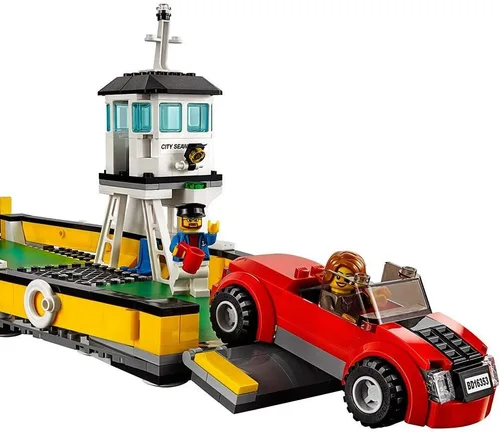 Vista 4 de Juego de construcción de Ferry LEGO grandes vehículos de ciudad, 60119