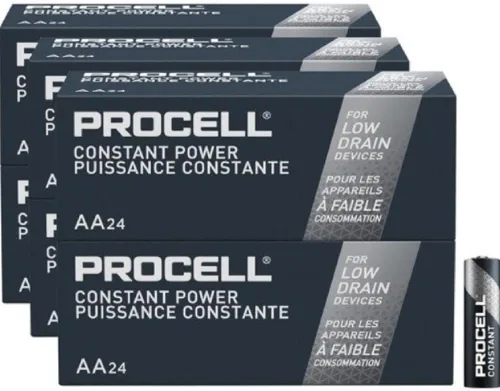 Vista 3 de AA Duracell Procell - Caja de 144 pilas alcalinas PC1500 PC-1500