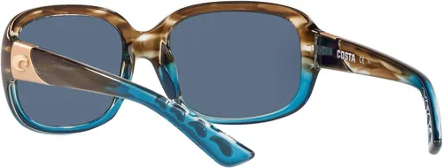Vista 6 de Costa Del Mar Gafas de sol rectangulares Gannet para mujer
