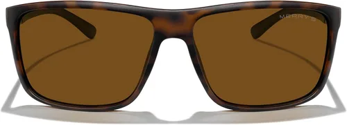 Vista 2 de MERRY'S - Gafas de sol deportivas rectangulares, lentes polarizados con protección UV400, para hombres y mujeres, gafas para ciclismo, conducción