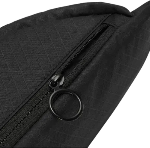 Vista 5 de Nike Heritage Hip Pack (negronegroplateado metálico, talla única)