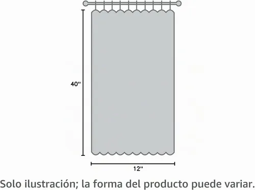 Vista 8 de PI Cortina Opaca para Puerta, Sombra de Privacidad que se Ata con Aislamiento Térmico, Cortina de Puerta Pequeña para Aula/Puerta Corredera/Puerta