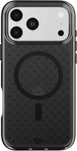 Vista 17 de Tech21 EvoCheck - Funda protectora delgada para iPhone 17 Air, color ahumado/negro, protección contra impactos, compatible con MagSafe