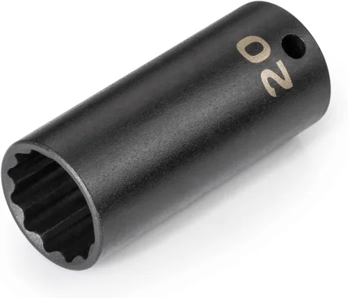 Vista 26 de TEKTON Unidad de 3/8 pulgadas x 1 pulgada 12 puntos de impacto SID12225