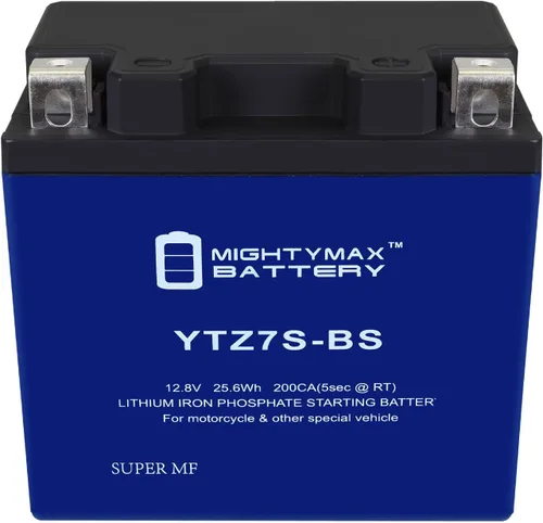Vista 3 de Mighty Max Battery YTZ7S - Batería de litio para Honda Metropolitan Ruckus Elite Aero PCX150