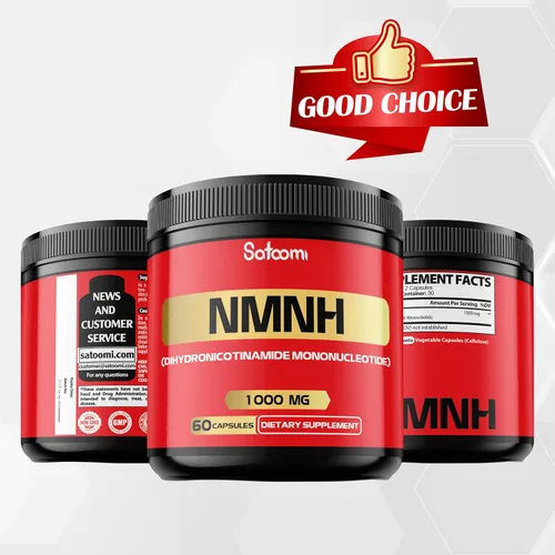 Vista 6 de NMNH (mononucleótido de dihidronicotinamida) -alternativa al suplemento NMN - 1000 mg por porción NAD Suplemento para apoyar NAD - 60 cápsulas - 30
