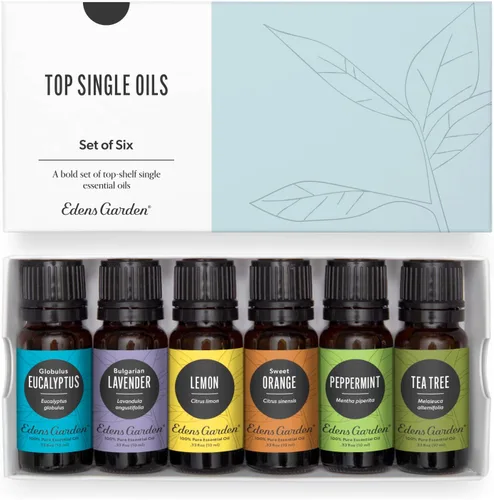 Vista 19 de Edens Garden Juego de 6 aceites esenciales para dolores y dolores, 100% puro, grado terapéutico, mezclas naturales de aromaterapia para dolor