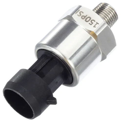 Vista 5 de AUTEX Transductor/remitente/sensor de presión 150 Psi con arnés de conector 0-150 Psi, acero inoxidable, 1/8”-27 NPT, sensor de transductor