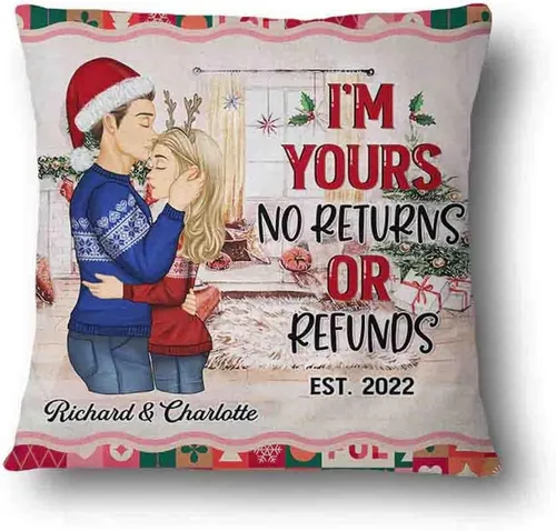 Vista 8 de Almohada personalizada para parejas, The Day I Met You I Have Found The One Whom My Soul Loves, almohada de cumpleaños para cónyuge, esposo, esposa