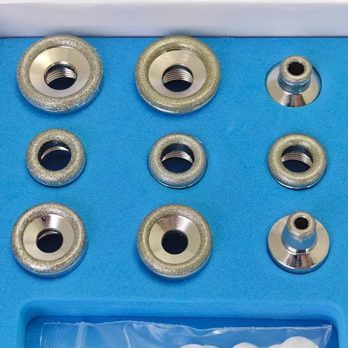 Vista 9 de Elitzia 9 puntas 3 varitas calidad diamante dermoabrasión reemplazos eliminar arrugas puntos negros líneas finas ETL06A (aluminio)