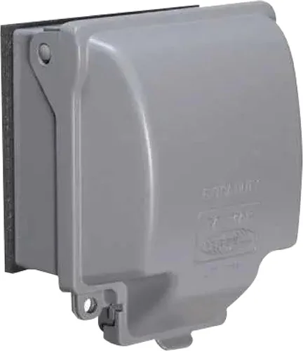 Vista 11 de TayMac MX3300 RaynGuard - Cubierta de metal resistente a la intemperie para uso, 1 banda, extra duty, color gris