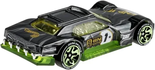 Vista 3 de Hot Wheels Vehículo de identificación, vehículo Driftsta a escala 1:64 con chip NFC integrado, colección Daredevils, juego físico y digital