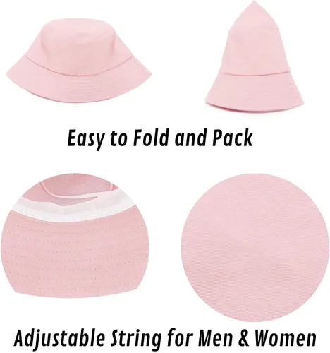 Vista 3 de Zando Sombrero de pescador para hombre, sombrero de sol de viaje, sombrero de pesca plegable, gorra de pescador al aire libre, sombreros de playa