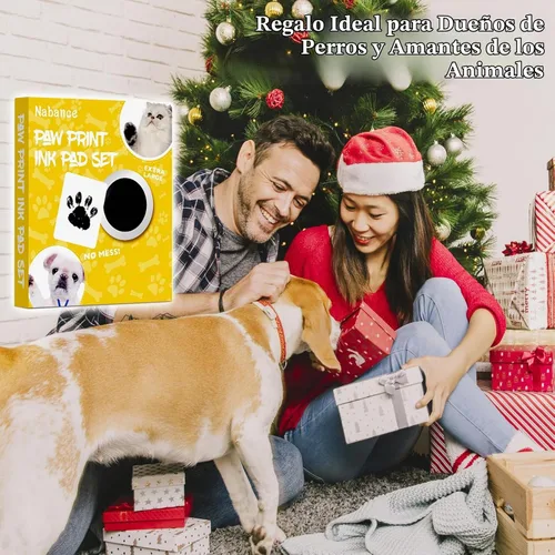 Vista 7 de Nabance Kit de huellas sin tinta para perros, gatos, huellas de mascotas