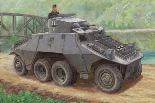 Vista 11 de Hobby Boss Kit de armadura alemana Panzer Kpfw.38(T) Ausf.B