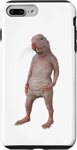 Vista 12 de Carcasa para iPhone 16 Live Weird Funny Naked Mole Rat Strange Animal Case