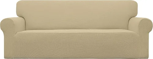 Vista 24 de Easy-Going - Funda elástica sobredimensionada para sofá, 1 pieza, protector muebles, suave, parte inferior elástica, para niños, tela jacquard