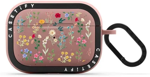Vista 37 de CASETiFY Bounce Airpods Pro (1ª/2.ª generación) - Funda con anillo, negro Kingsnake - carbón mate