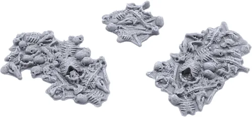 Vista 4 de EnderToys Bone Piles by Printable Scenery, 3D Impreso RPG Scenery y Wargame Terrain 1.102 in Miniaturas
