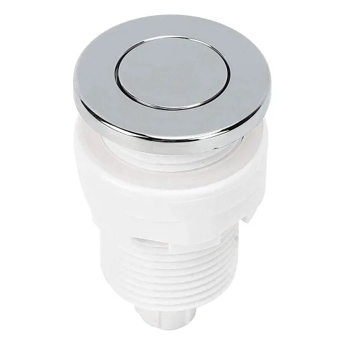 Vista 9 de TOPINCN Interruptor de aire de eliminación de basura Interruptor de presión de aire neumático Botón de encendido y apagado Botón neumático Agujero