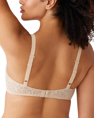 Vista 2 de Wacoal Brasier con aros de encaje Halo sin forro para mujer, 851205