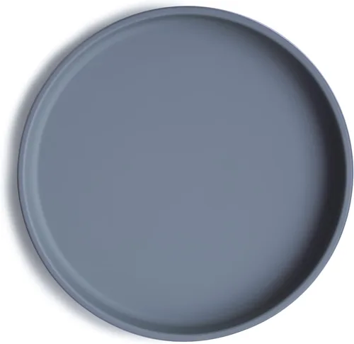 Vista 14 de mushie Plato de Succión Clásico de Silicona Diseño Antideslizante Libre de BPA (Blush)