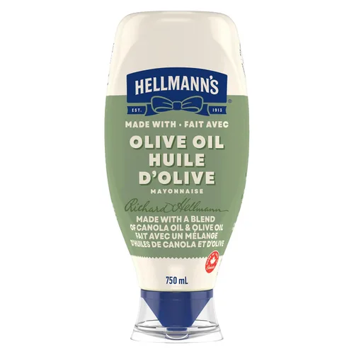 Vista 3 de Paquete de 10 – Mayonesa Hellmann's REAL-Vraine, paquetes de 3/8 onzas