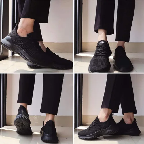 Vista 6 de Akk - Zapatos deportivos sin cordones para mujer, diseño ligero de espuma viscoelástica para caminar, gimnasio, viajes, trabajo o uso informal