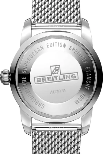 Vista 4 de Breitling Superocean Heritage II automático 1.811in esfera azul reloj hombres AB2020161C1A1