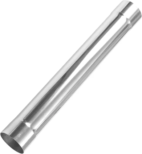 Vista 11 de Motoforti 2 "OD tubo recto tubo T304 acero inoxidable DIY tubo de coche personalizado tubería 18 pulgadas longitud doble expansión extremos pulido