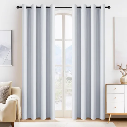 Vista 22 de PONY DANCE Cortinas para Autocaravana de 24 pulgadas de Largo, Cortinas Cortas para Baño y Cocina, Mini Cortinas de Privacidad para Camper