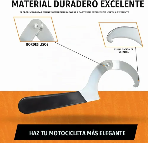Vista 7 de Herramienta de llave de choque apta para modelos Harley