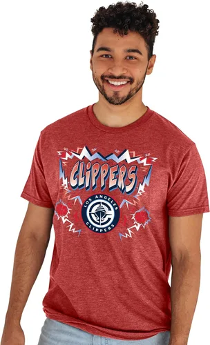 Vista 15 de Blue 84 NBA - Camiseta unisex para adultos, con licencia oficial de la NBA, colores alternativos jaspeados