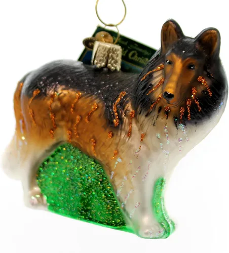 Vista 7 de Old World Christmas - Adorno de bebé blanco de un solo pieza de vidrio soplado para árbol de Navidad, decoración festiva hecha a mano, colección