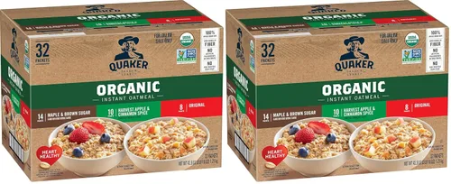 Vista 11 de Avena instantánea Quaker, paquete variado de 2 sabores sin gluten, 32