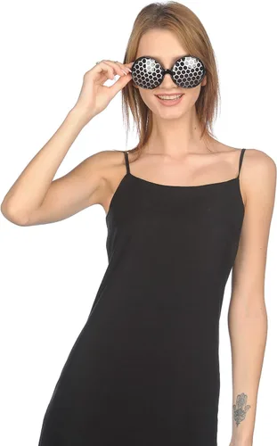 Vista 2 de Funcredible Gafas de sol para insectos, disfraz de polilla para Halloween, disfraz de polilla, disfraz de polilla, accesorios de disfraz de insectos