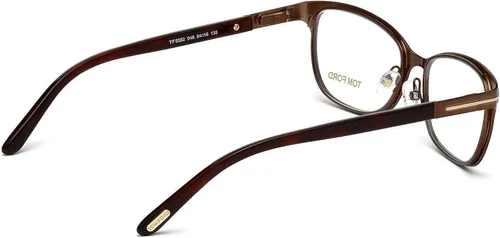 Vista 4 de Tom Ford FT5282 Gafas Color 048 Marrón Oscuro Brillante 2047in