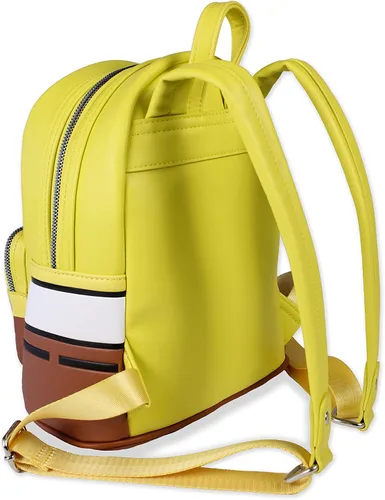 Vista 2 de SpongeBob SquarePants Mini mochila de cosplay para mujer, Amarillo, Mini mochila de moda