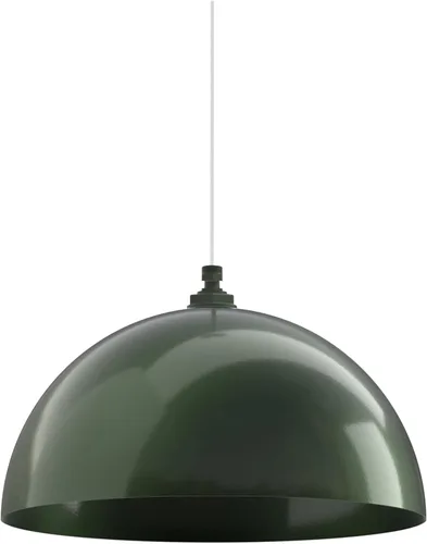 Vista 83 de Steel Lighting Co. Melrose - Lámpara colgante Montada en el techo Cúpula redonda de 18 pulgadas Estilo moderno contemporáneo de granja