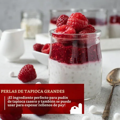Vista 5 de Hoosier Hill Farm Perlas grandes de tapioca, 2LB (paquete de 1)