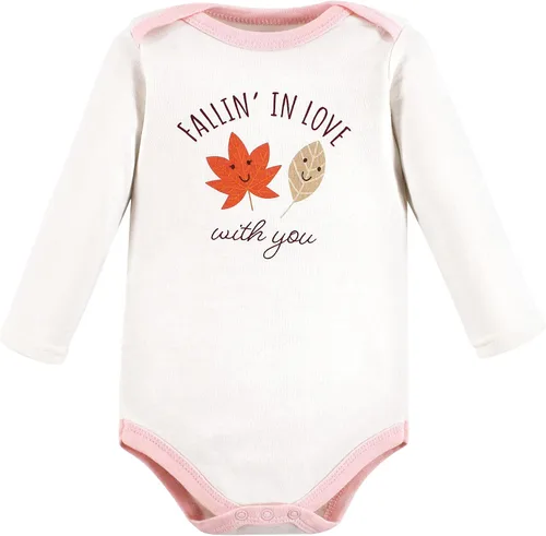 Vista 35 de Hudson Baby baby-boys Cotton Long-sleeve Bodysuits 5-pack
