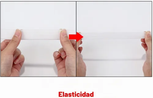 Vista 3 de Hicarer Elástico de 3/4 pulgadas para coser bandas elásticas anchas de 21.5