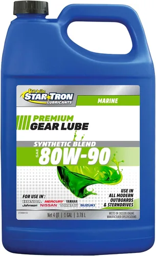 Vista 8 de STAR BRITE Star Tron Lubricante de engranajes de unidad inferior de alta viscosidad 80W90 - Inhibidores antidesgaste, óxido y corrosión, ideal