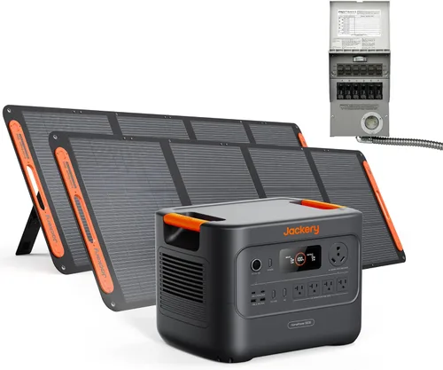 Vista 15 de Jackery HomePower 3000 Estación de Energía Portátil, Salida de 3600W (Pico 7200W), Generador Solar con Batería LFP de 3072Wh, Respaldo Esencial