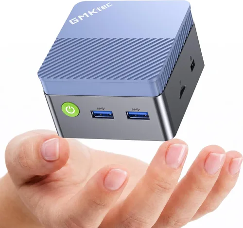 Vista 12 de GMKtec G3 Ultra Mini PC Intel 7505 (hasta 3,5 GHz) 16 GB LPDDR4 512 GB SSD