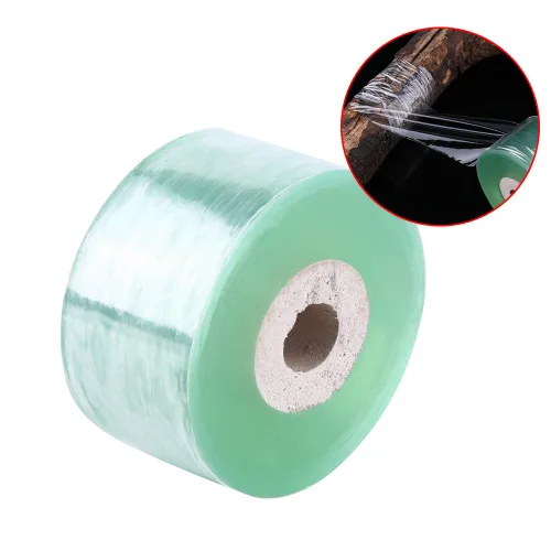Vista 8 de Hilitand Cinta de injerto de árboles frutales, PVC injerto de árboles frutales cinta elástica barrera rama jardinería herramienta 3CMx100M