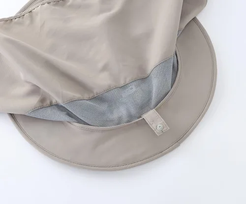 Vista 7 de Home Prefer Sombrero para sol para el aire libre con protección UV, secado rápido, unisex con solapa para proteger el cuello