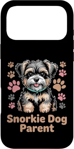 Vista 22 de Snorkie Dog Parent Cute Pet Owner Schnauzer Yorkie Mix Case for iPhone 17