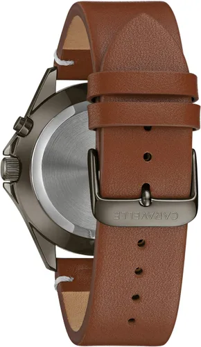 Vista 4 de Reloj de cuarzo tradicional de 3 manecillas para hombre con fecha, con luz, acero inoxidable, 1.575 in