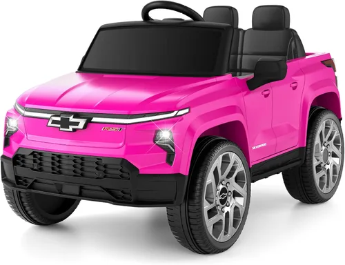 Vista 10 de Auto eléctrico Chevrolet Silverado con licencia de 24 V para niños Negro